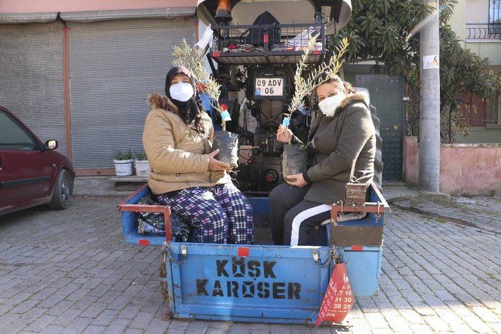 Büyükşehir’den binlerce zeytin ve incir ağacı desteği G4