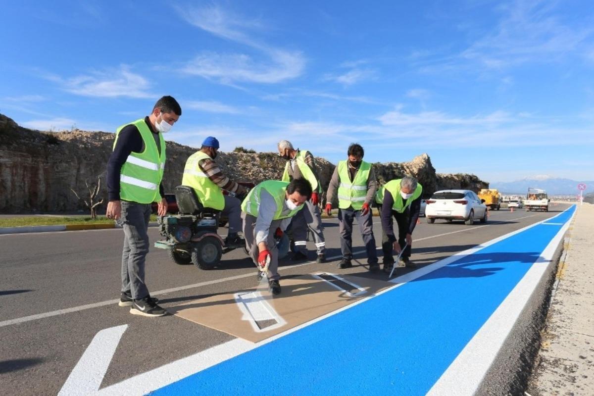 Kepez&rsquo;e 10 kilometrelik kesintisiz bisiklet yolu