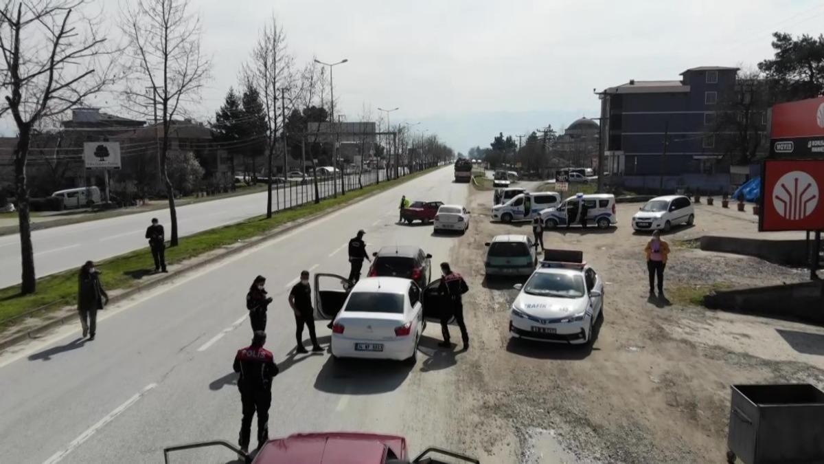 Drone destekli uygulamada 69 bin 377 lira ceza yazıldı