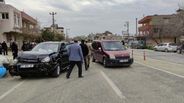 Samandağ’da trafik kazası G1