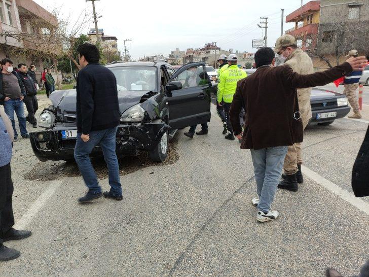 Samandağ’da trafik kazası G2