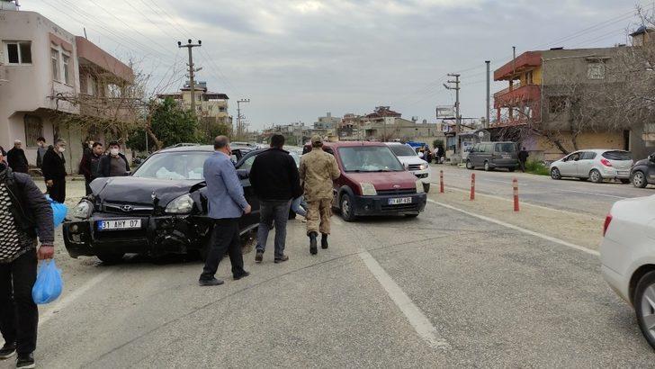 Samandağ’da trafik kazası G3