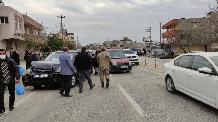 Samandağ’da trafik kazası G4