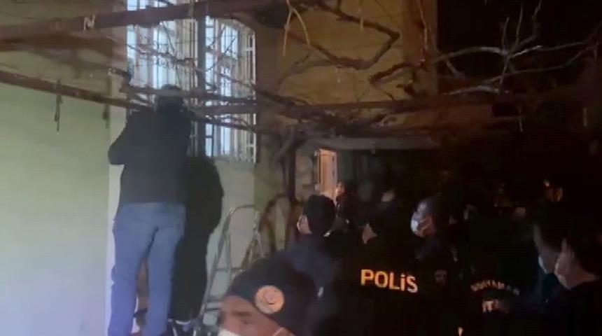 Adıyaman'da cinnet getiren anne çocuğunu bıçak ile rehin aldı