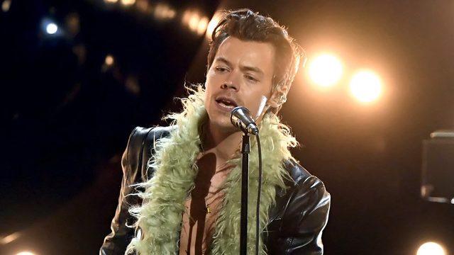 Harry Styles was the first performer of the night