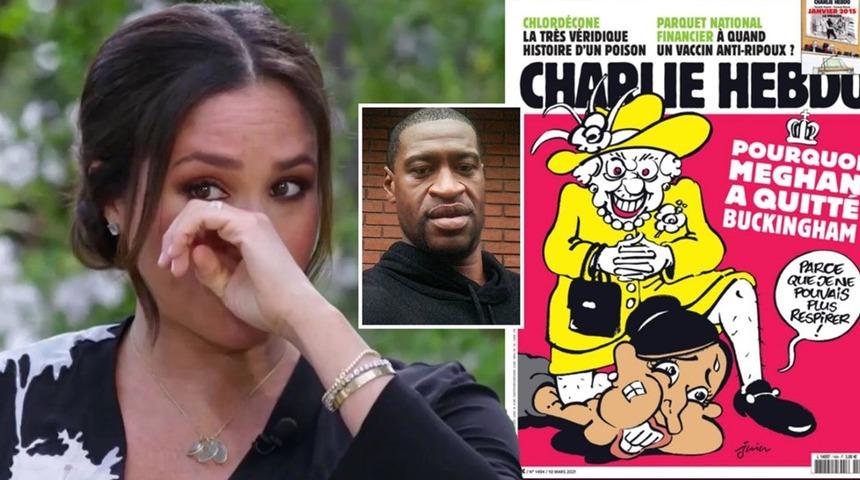 Charlie Hebdo'nun Meghan Markle karikatürüne tepki