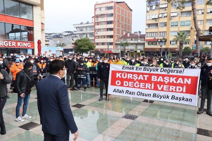 Personelinden Başkan Özcan’a zam teşekkürü G2
