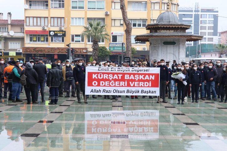 Personelinden Başkan Özcan’a zam teşekkürü G5