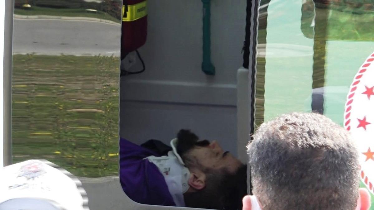 Motosikletle otomobil &ccedil;arpıştı: 1 ağır yaralı