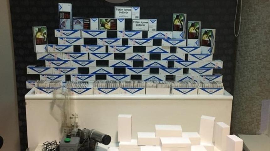 Kırıkkale&rsquo;de ka&ccedil;ak t&uuml;t&uuml;n operasyonu