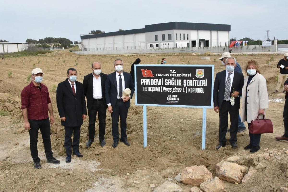 Hayatlarını kaybeden sağlık &ccedil;alışanlarının isimleri hatıra ormanında yaşayacak