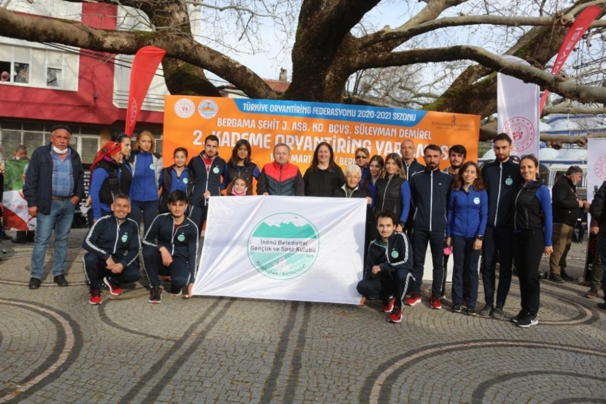 İn&ouml;n&uuml; Belediyesi GSK takımı İzmir&rsquo;de madalyaları topladı