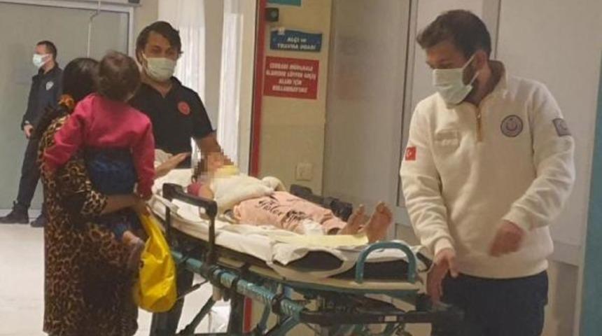 Korkunç olay! Oyun oynadığı kardeşini kolonya döküp yaktı