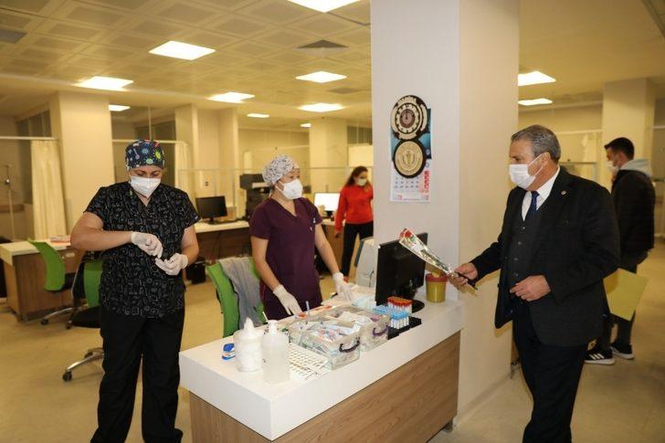 Başkan Çerçi, sağlık çalışanlarını unutmadı G1