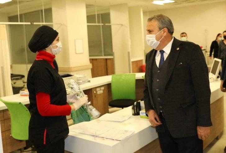 Başkan Çerçi, sağlık çalışanlarını unutmadı G4