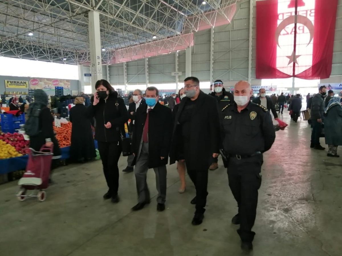 &Ccedil;an&rsquo;da artan vakaların ardından pazar yeri denetimleri arttırıldı