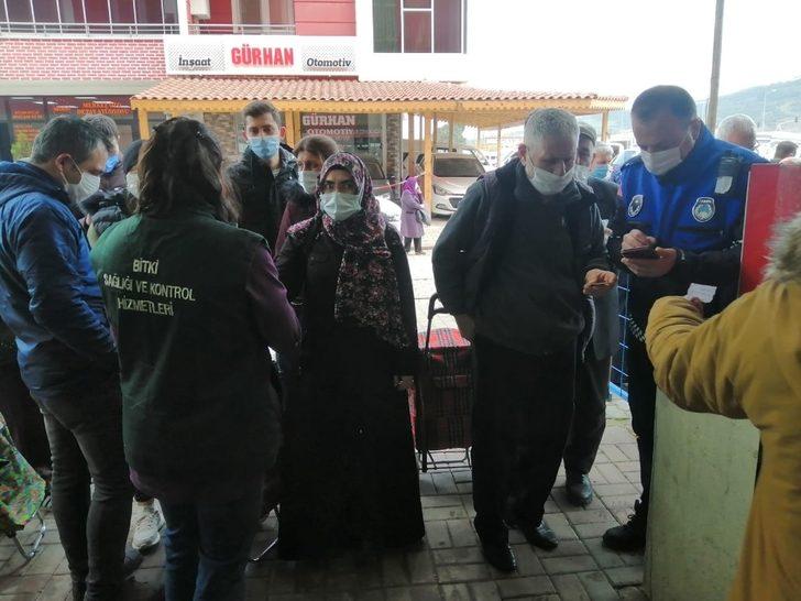 Çan’da artan vakaların ardından pazar yeri denetimleri arttırıldı G3