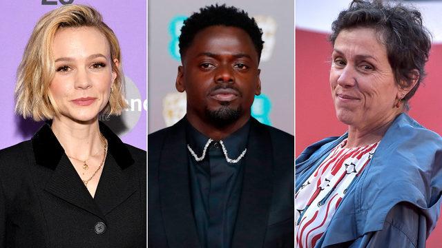 Carey Mulligan, Daniel Kaluuya ve Frances McDormand en iyi oyuncu Oscarları için yarışacak isimlerden.