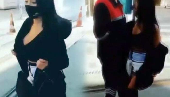 İETT çalışanını taciz eden kadına tepki yağıyor