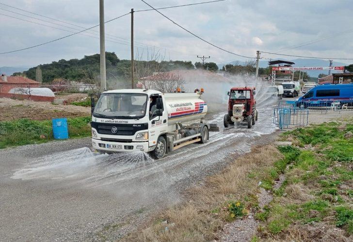 Akhisar Belediyesinden karantinadaki mahalleye yardım paketi desteği G5