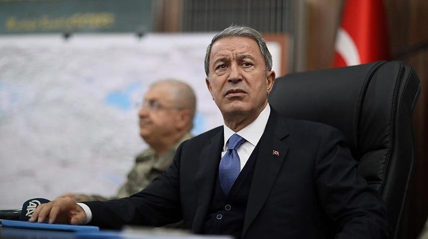 Son dakika: Bakan Akar'dan dikkat çeken 'Suriye' mesajı: "Rusya ile ortak devriyeler geliştirilebilir"