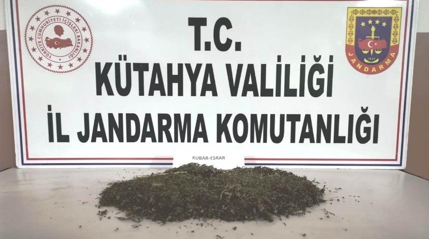 Kütahya’da 640 gram esrar ele geçirildi