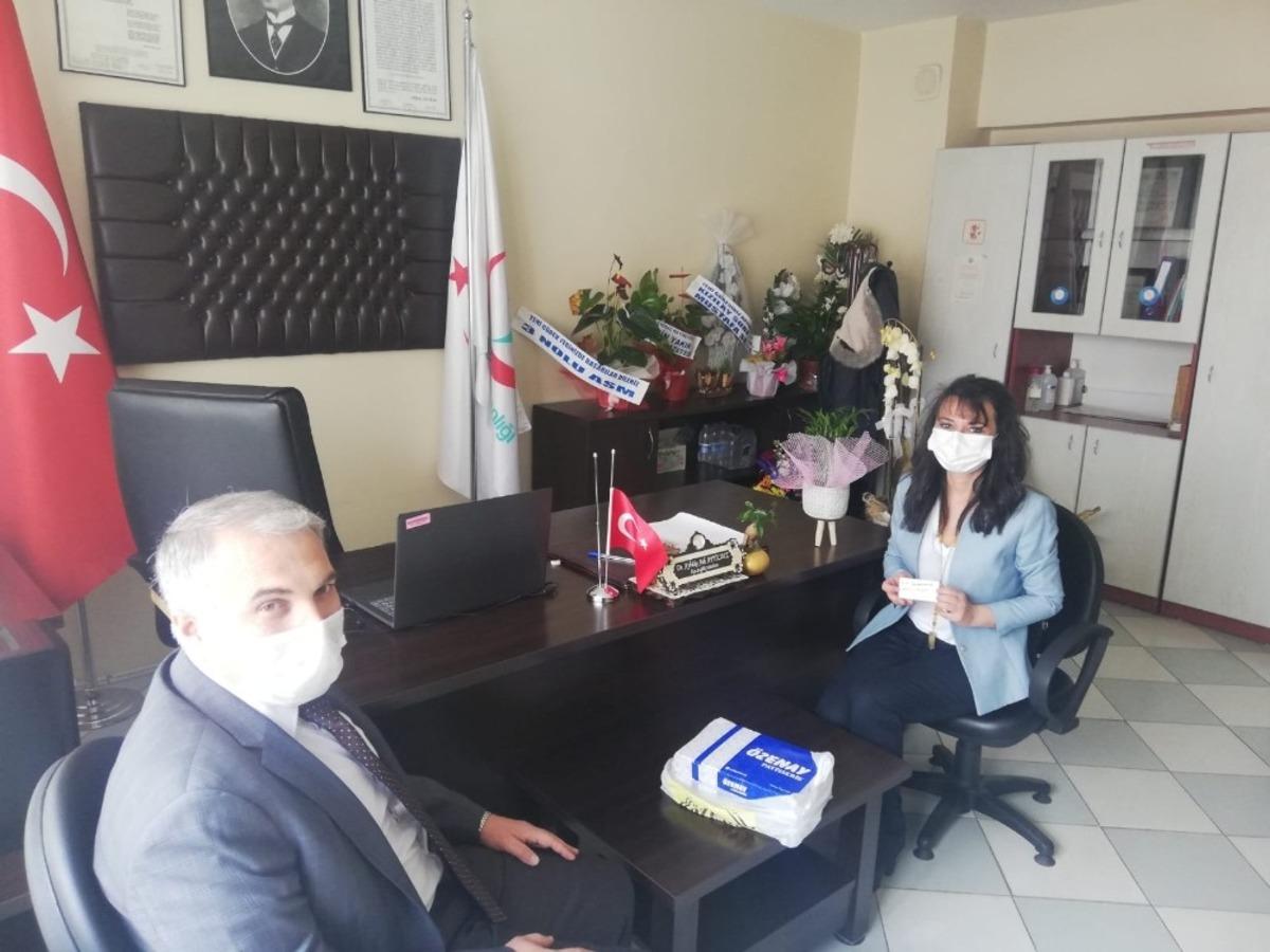 Kaymakam Duru, sağlık&ccedil;ıların Tıp Bayramı&rsquo;nı kutladı