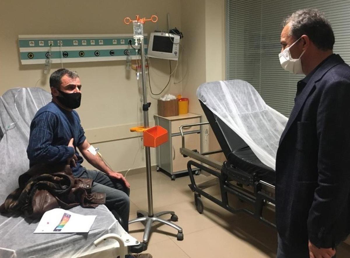 Kılın&ccedil;&rsquo;tan hastalara ve sağlık personeline moral ziyareti