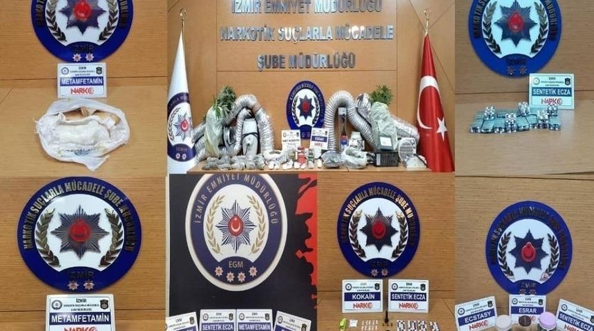 İzmir&rsquo;de ardı ardına uyuşturucu baskınları: 29 kişi tutuklandı