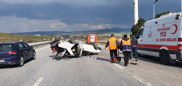 Susurluk’ta trafik kazası: 1 yaralı G3