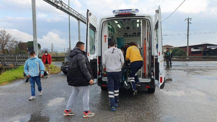 Nazilli’de otomobil kamyonete çarptı: 1 yaralı G2
