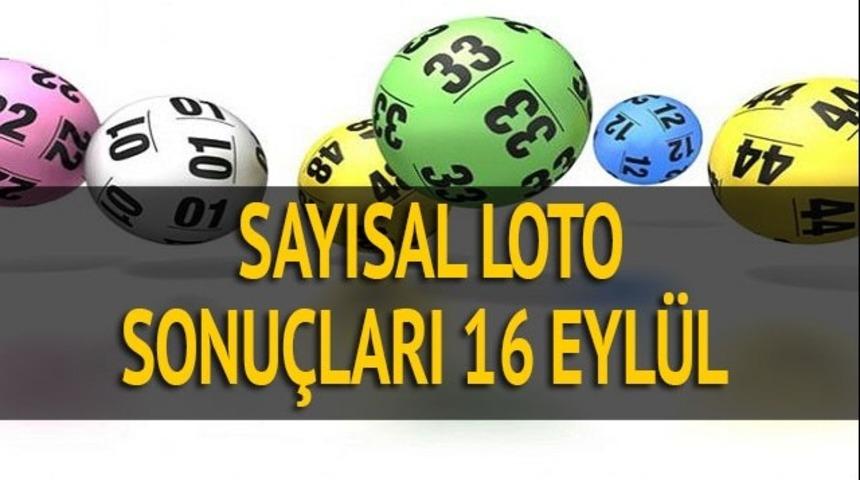 Sayısal Loto sonu&ccedil;ları 16 Eyl&uuml;l - Sayısal Loto 1088. haftasında ne kadar devretti?