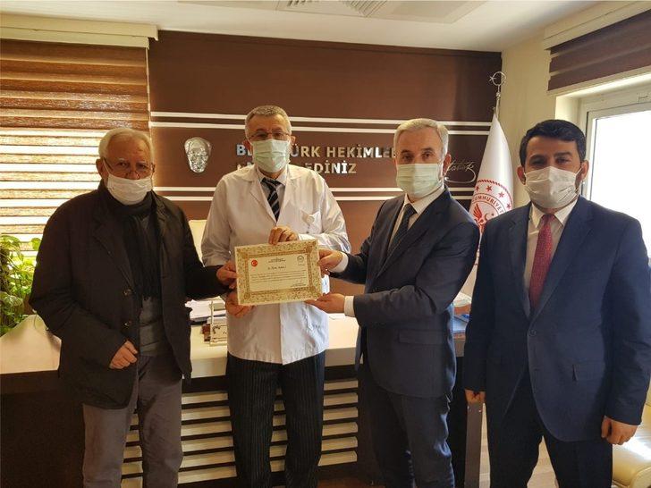 Ödüllü hastaneye bir teşekkür de Diyanet’ten G1