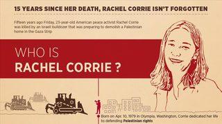 Dünya Vicdan Günü nedir? Dünya Vicdan Günü ne zaman? Rachel Corrie kimdir?
