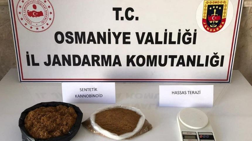 Osmaniye&rsquo;de uyuşturucu operasyonu