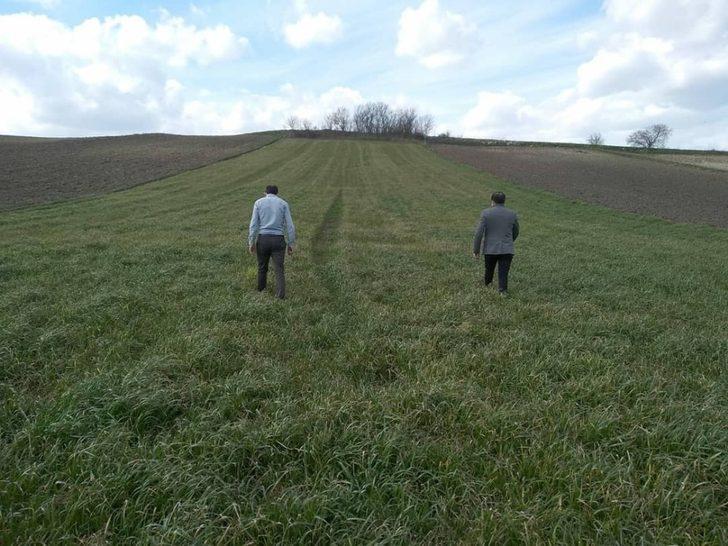 Ekinler ve meyve bahçeleri incelendi G3