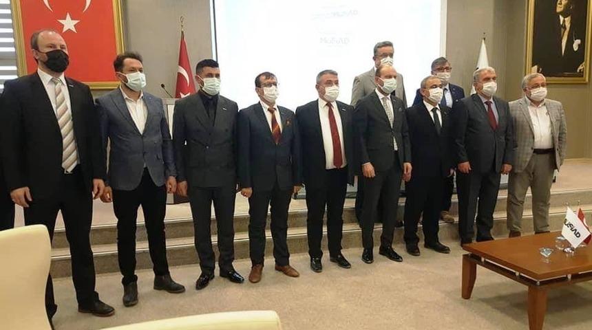 M&Uuml;SİAD K&uuml;tahya&rsquo;da İsmail Tosun g&uuml;ven tazeledi