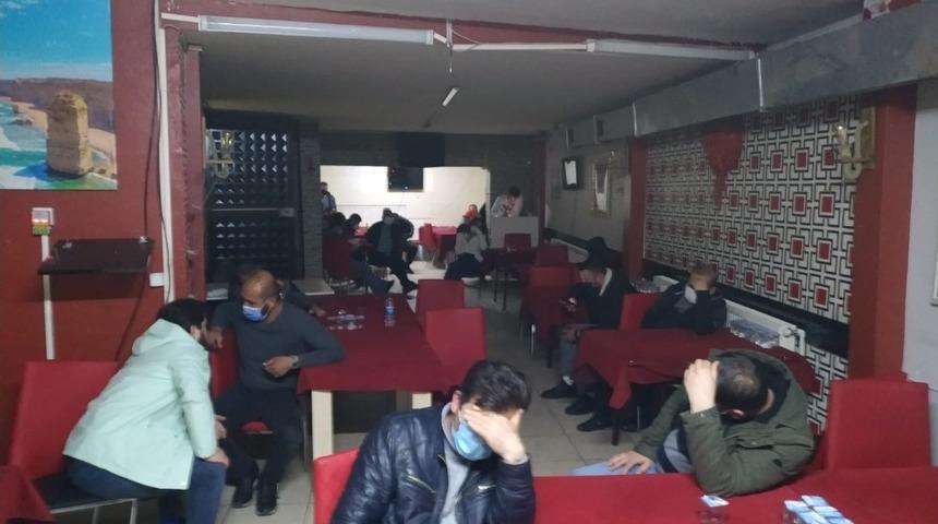 Kumar oynayan 63 kişiye 481 bin 68 lira ceza yazıldı