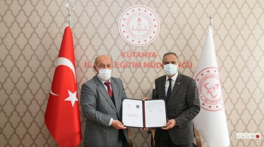 K&uuml;tahya MEM ile İl &Ouml;zel İdaresi arasında protokol imzalandı