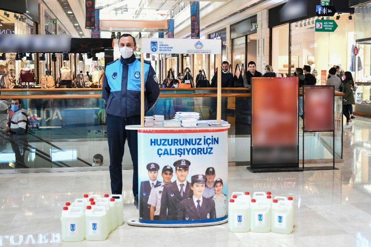 Ankara zabıtası t&uuml;ketici hakları i&ccedil;in sahada