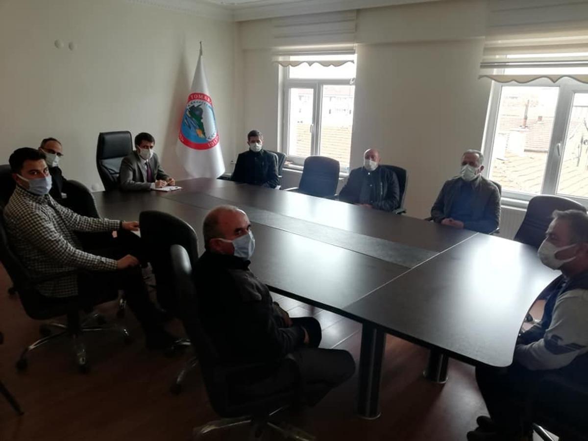 Tomarza&rsquo;ya Sanayi Odası Kooperatifi kurulması i&ccedil;in ilk adım atıldı