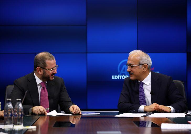 Hazine ve Maliye Bakanı Lütfi Elvan, AA Editör Masası'na konuk oldu: (6) G1
