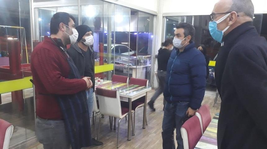 S&ouml;ke&rsquo;de gıda işletmelerine Kovid-19 denetlemesi