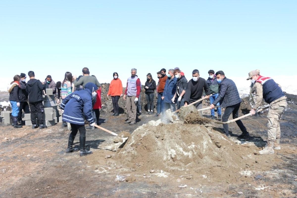 Erciş&rsquo;te sokak hayvanları sıcak yuvalarına kavuştu
