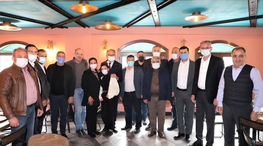 Başkan Akın oda başkanlarıyla pandemi s&uuml;recini değerlendirdi