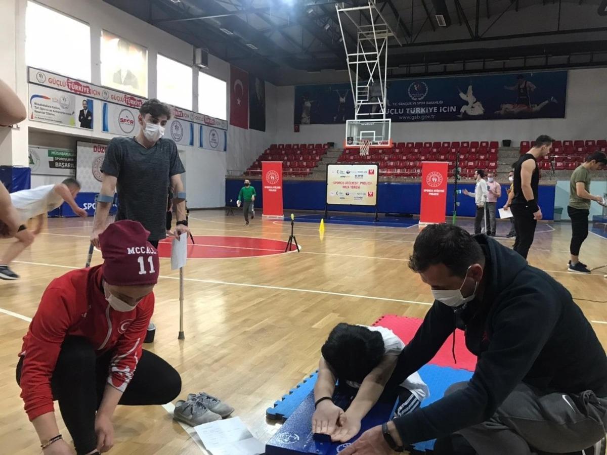 Sporcu at&ouml;lyesi projesi başladı