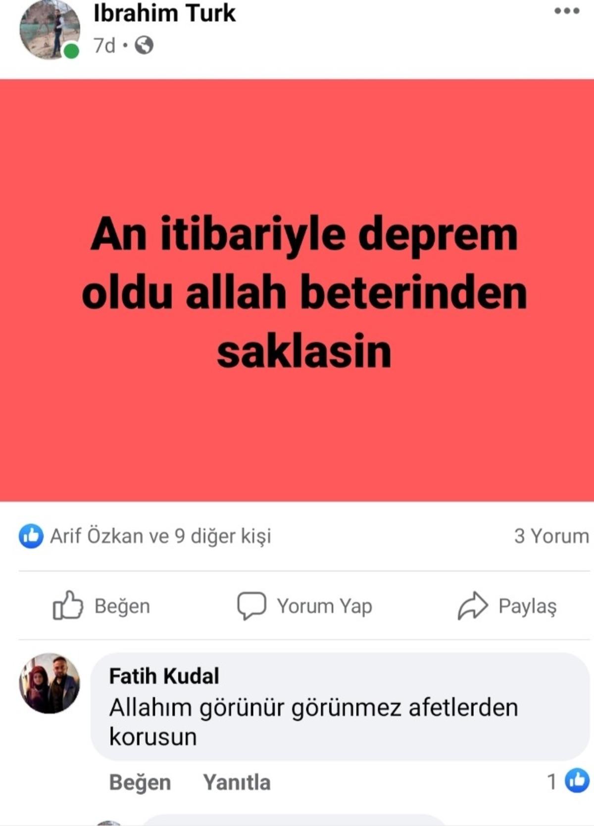 Şuhut&rsquo;ta 3.0 şiddetinde deprem korkuttu