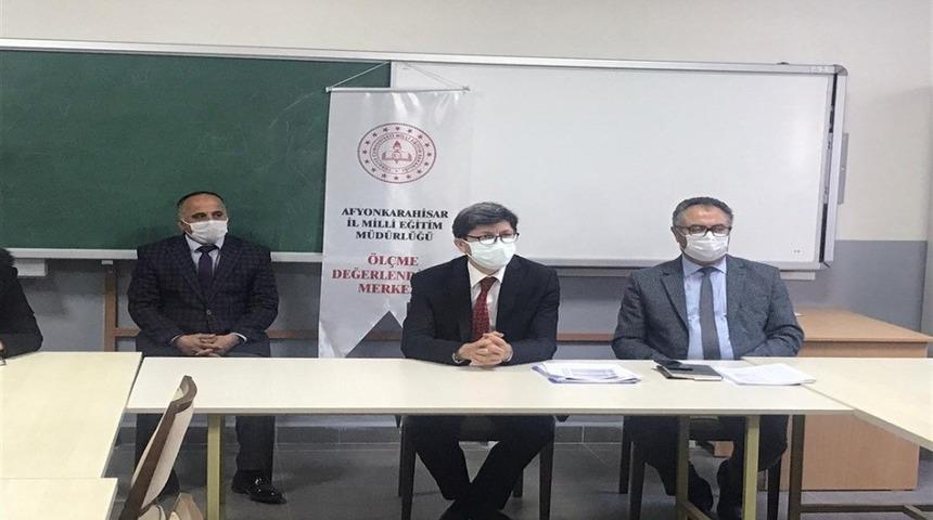Afyonkarahisar’da liselere giriş sınavı hazırlık süreçleri değerlendirme toplantısı