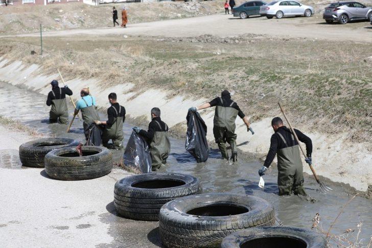Tarihi Şamran Kanalı’nda temizlik çalışması G1