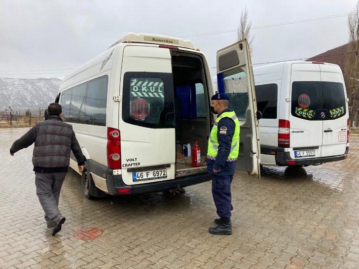 Kahramanmaraş’ta okul servis araçları denetlendi G2
